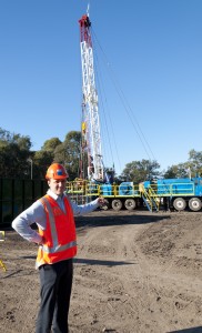 Jeremy with drill rig Camden 800px