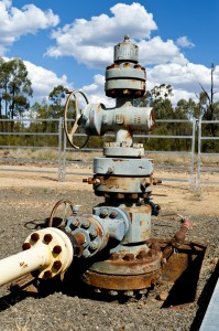CSG well Pilliga